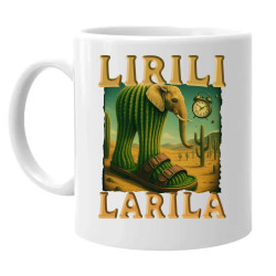 Lirili larila - Italian brainrot - keramický hrnček s potlačou