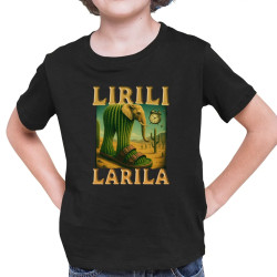 Lirili larila - Italian brainrot - detské tričko s potlačou