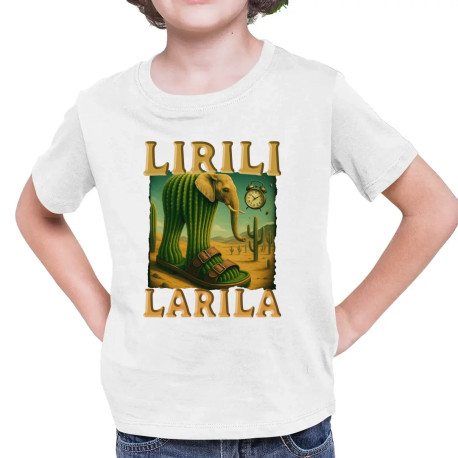Lirili larila - Italian brainrot - detské tričko s potlačou