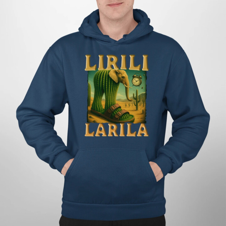 Lirili larila - Italian brainrot  - pánska mikina s potlačou