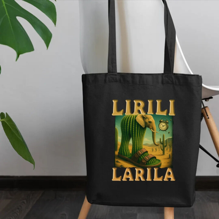 Lirili larila - Italian brainrot - taška s potlačou