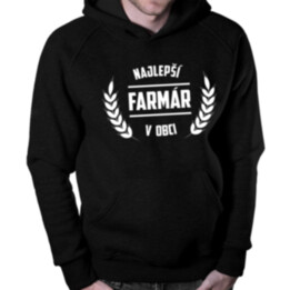 Najlepší farmár v obci - Pánska a dámska mikina s kapucňou