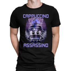 Cappuccino Assassino - Italian Brainrot - pánske tričko s potlačou