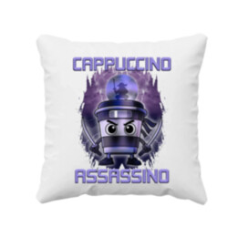 Cappuccino Assassino - Italian Brainrot - vankúš s potlačou