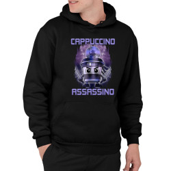 Cappuccino Assassino - Italian Brainrot  - pánska mikina s potlačou