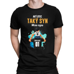 Aký otec, taký syn V3 - pánske tričko s potlačou