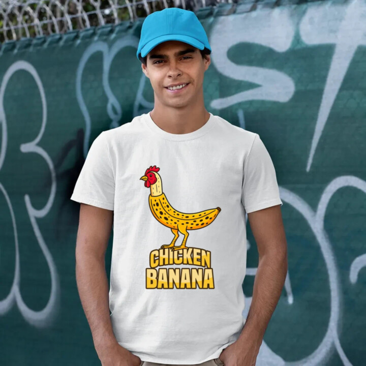 Chicken Banana - pánske tričko s potlačou