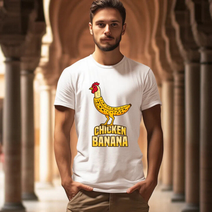 Chicken Banana - pánske tričko s potlačou
