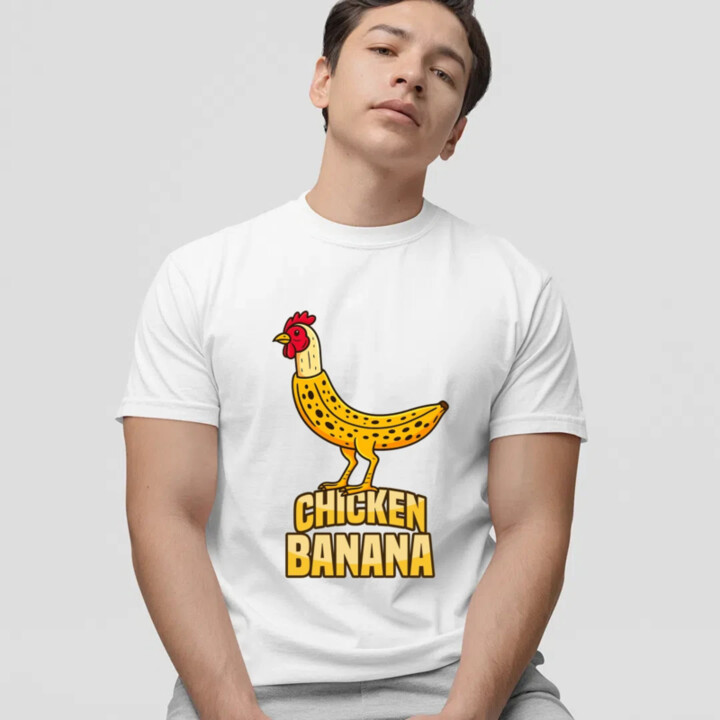 Chicken Banana - pánske tričko s potlačou