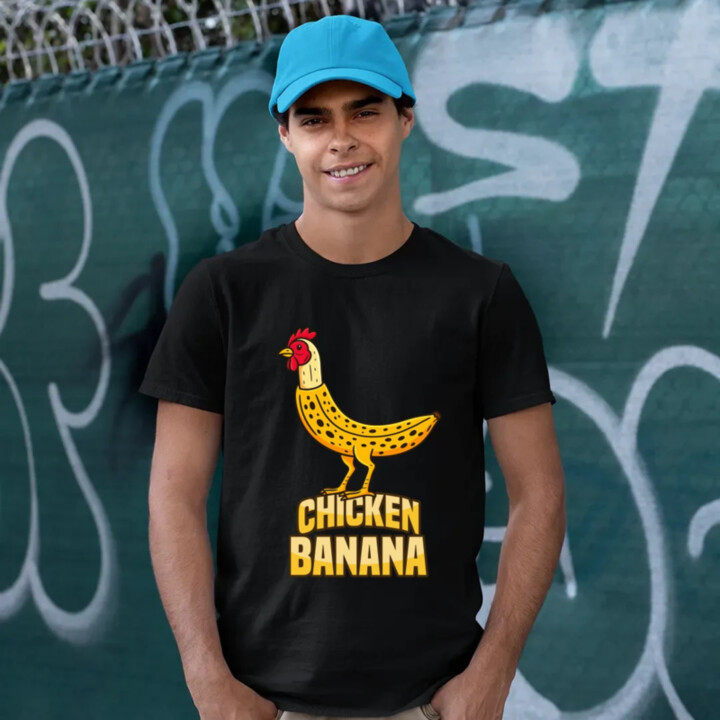Chicken Banana - pánske tričko s potlačou