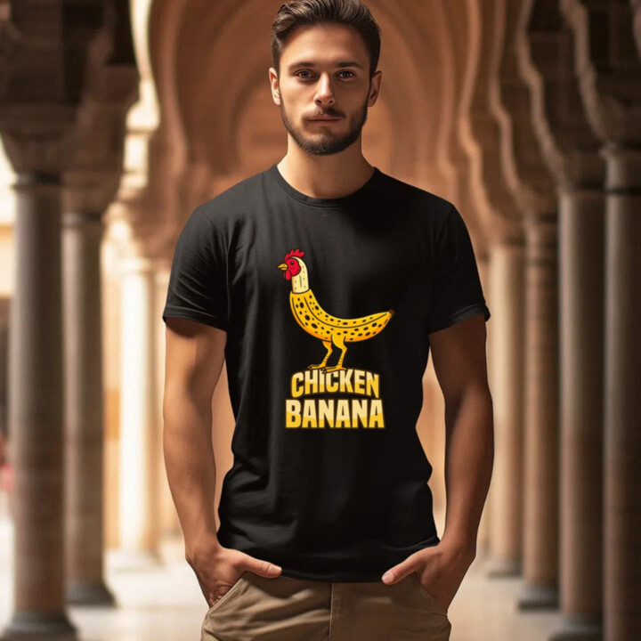Chicken Banana - pánske tričko s potlačou