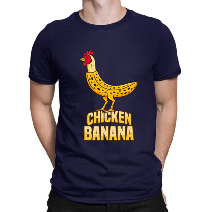 Chicken Banana - pánske tričko s potlačou