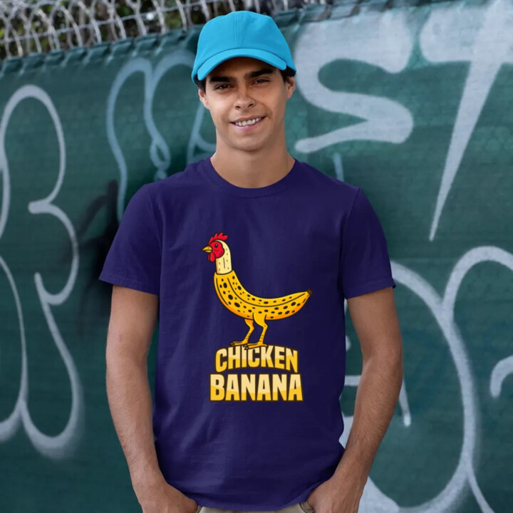 Chicken Banana - pánske tričko s potlačou