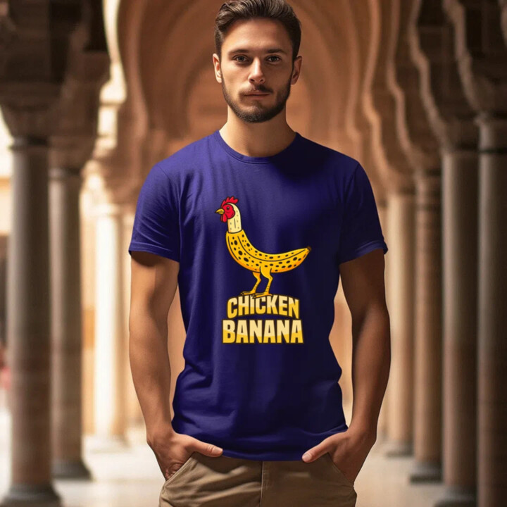 Chicken Banana - pánske tričko s potlačou
