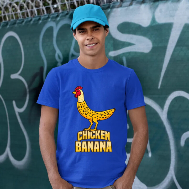 Chicken Banana - pánske tričko s potlačou