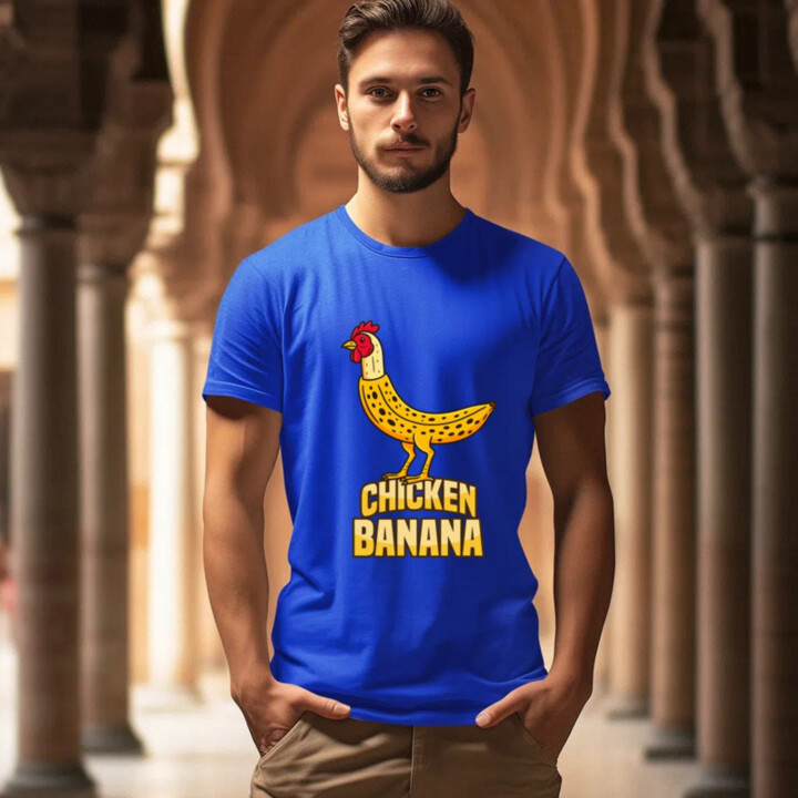 Chicken Banana - pánske tričko s potlačou
