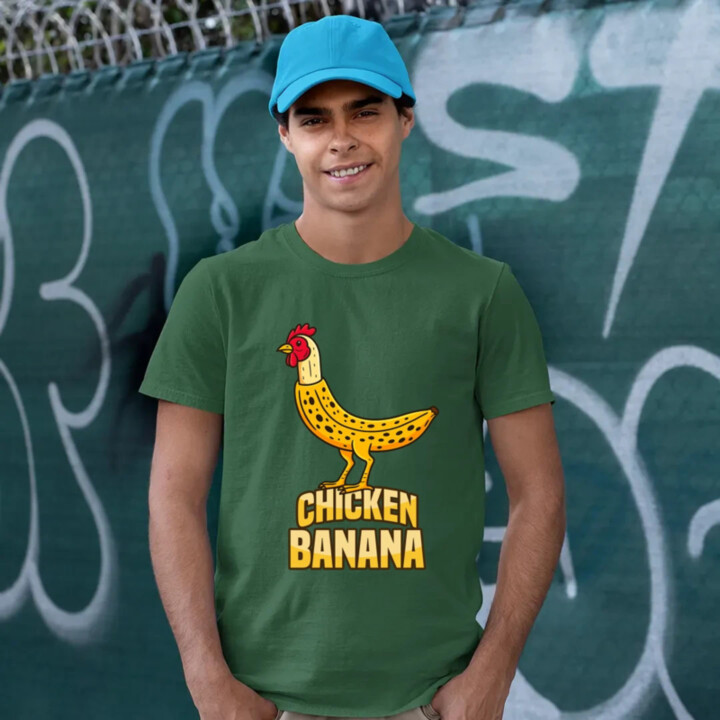 Chicken Banana - pánske tričko s potlačou