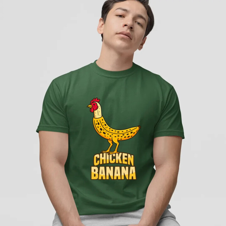 Chicken Banana - pánske tričko s potlačou