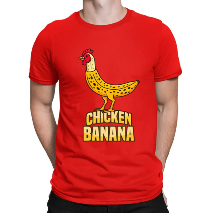 Chicken Banana - pánske tričko s potlačou