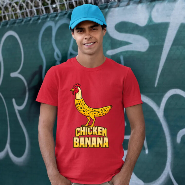 Chicken Banana - pánske tričko s potlačou