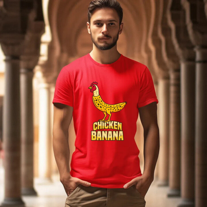 Chicken Banana - pánske tričko s potlačou