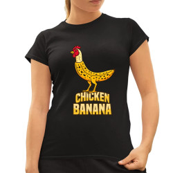 Chicken Banana - dámske tričko s potlačou