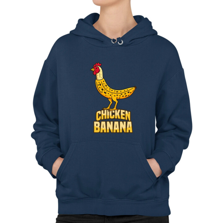 Chicken Banana  - dámska mikina s potlačou