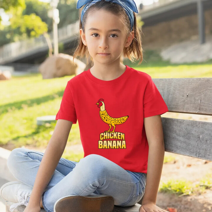 Chicken Banana - detské tričko s potlačou