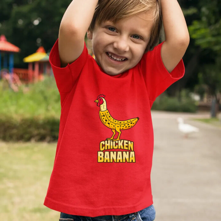 Chicken Banana - detské tričko s potlačou