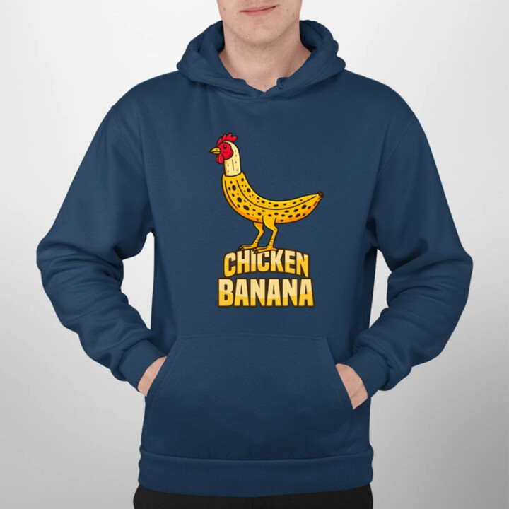 Chicken Banana  - pánska mikina s potlačou