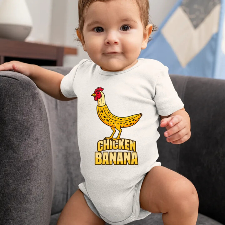 Chicken Banana  - body s potlačou