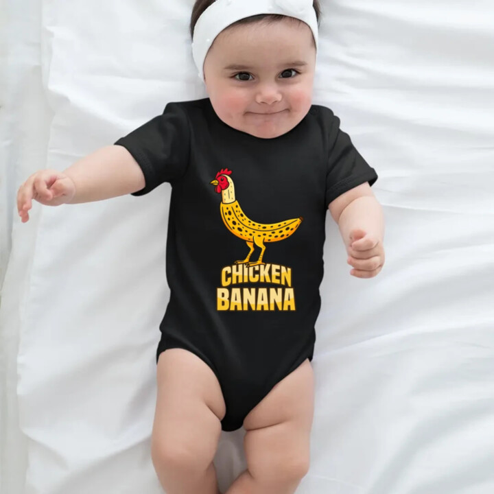 Chicken Banana  - body s potlačou