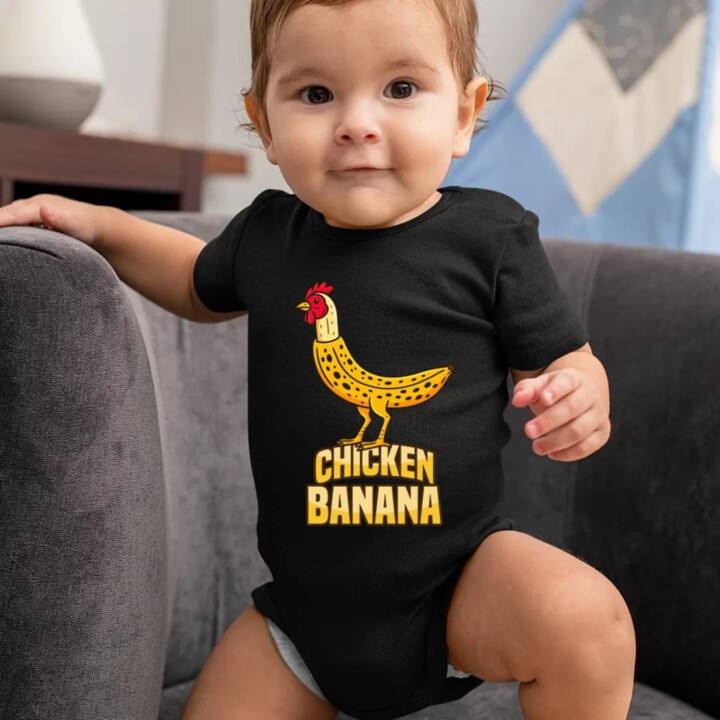 Chicken Banana  - body s potlačou