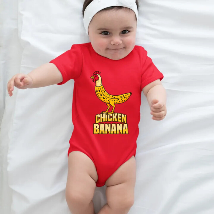 Chicken Banana  - body s potlačou