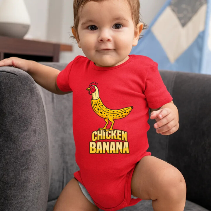 Chicken Banana  - body s potlačou