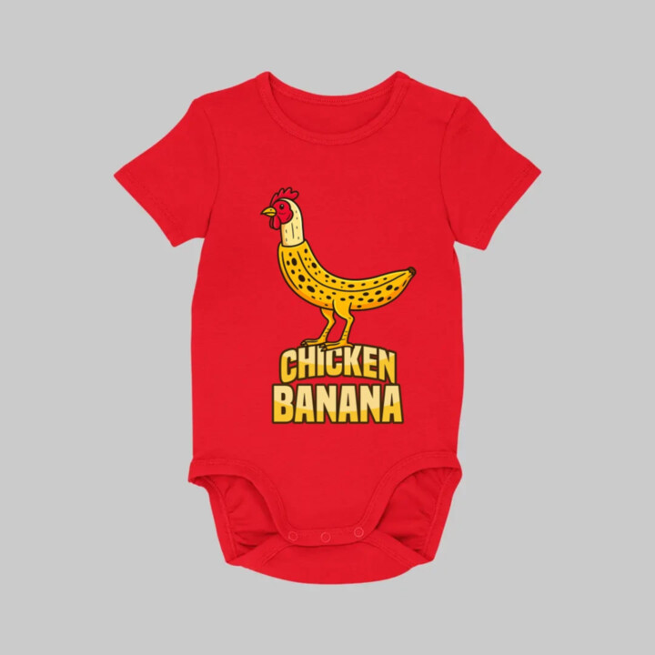 Chicken Banana  - body s potlačou