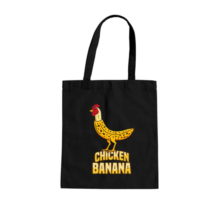 Chicken Banana - taška s potlačou