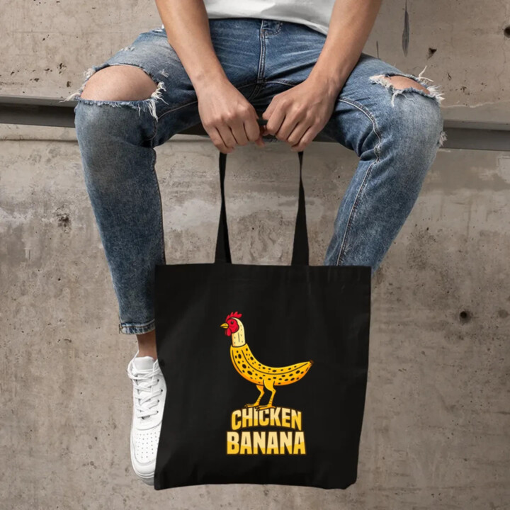 Chicken Banana - taška s potlačou