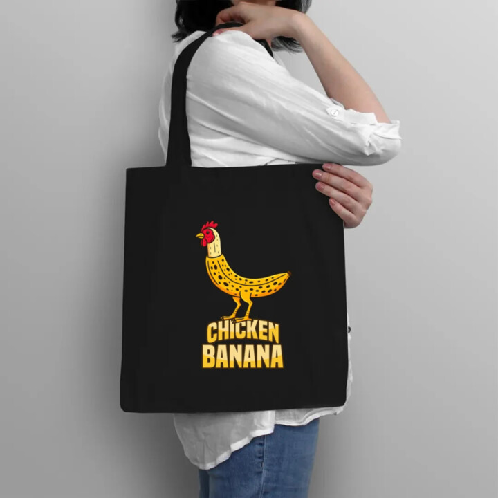 Chicken Banana - taška s potlačou