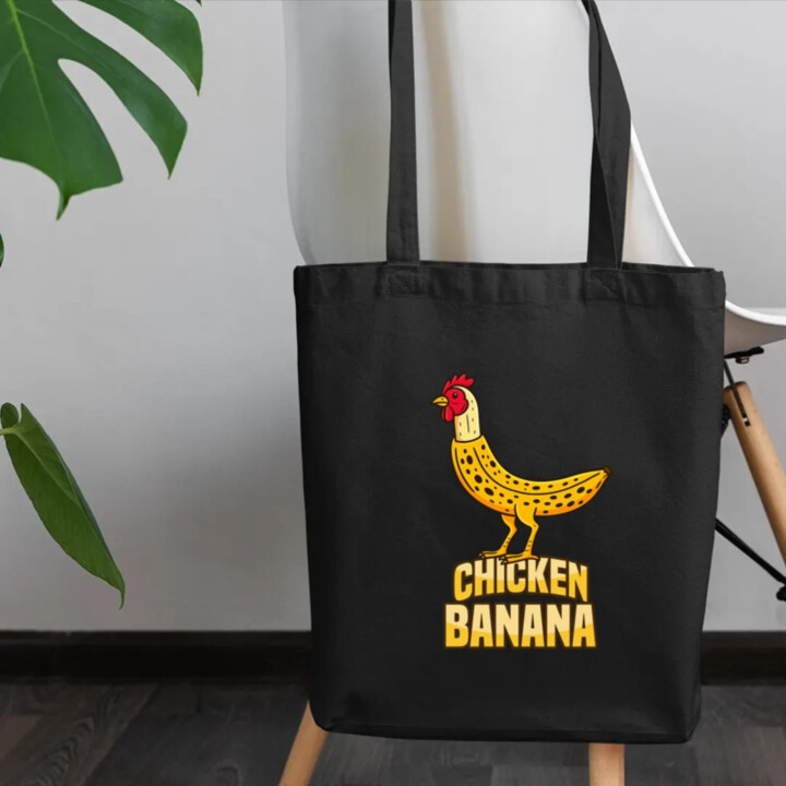 Chicken Banana - taška s potlačou