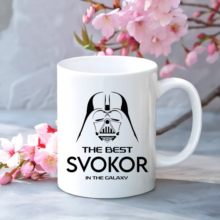 The best svokor in the galaxy - keramický hrnček s potlačou