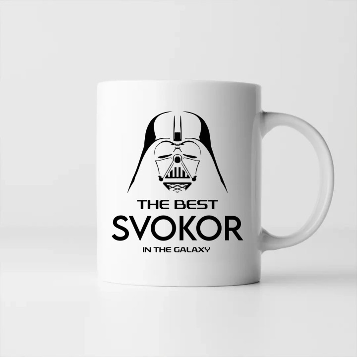 The best svokor in the galaxy - keramický hrnček s potlačou