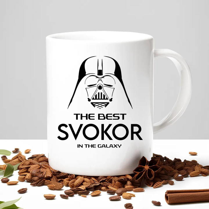 The best svokor in the galaxy - keramický hrnček s potlačou