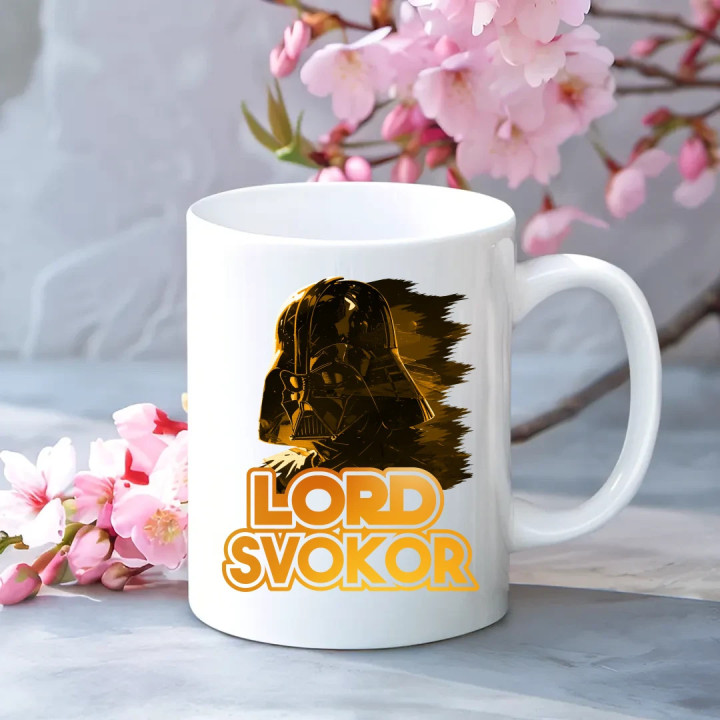 Lord Svokor - keramický hrnček s potlačou