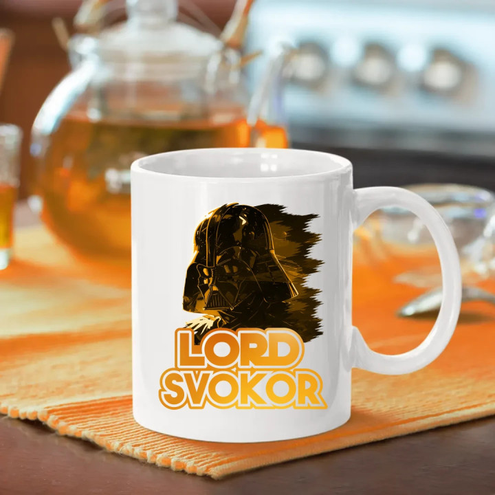 Lord Svokor - keramický hrnček s potlačou