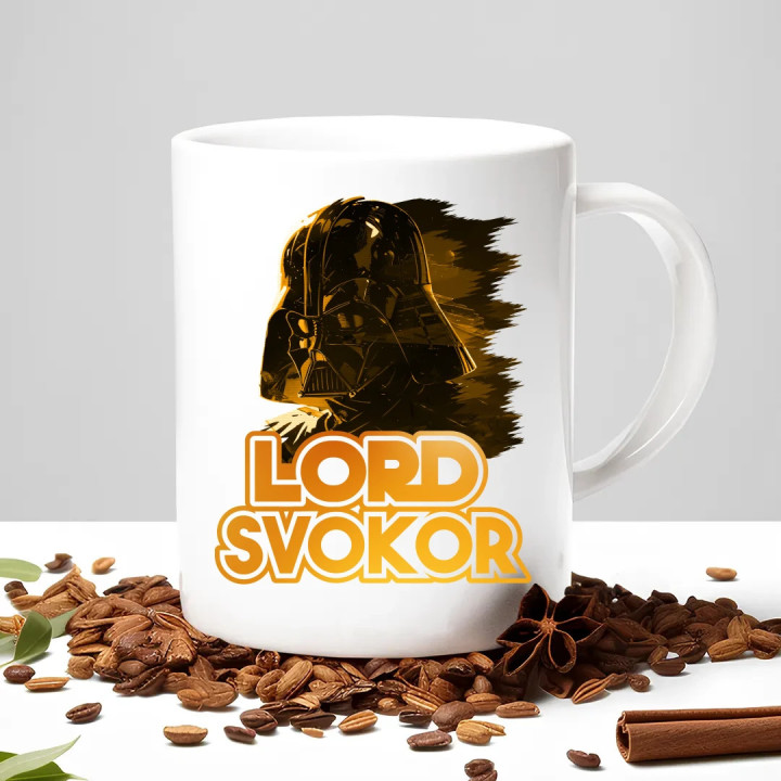 Lord Svokor - keramický hrnček s potlačou