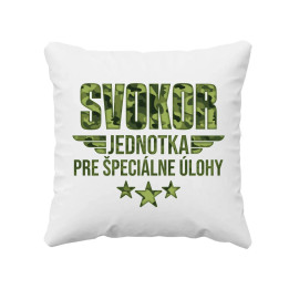 Svokor - jednotka pre špeciálne úlohy - vankúš s potlačou