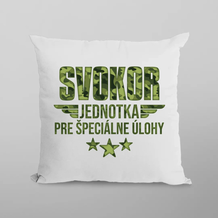Svokor - jednotka pre špeciálne úlohy - vankúš s potlačou