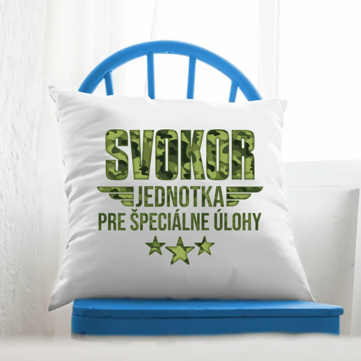 Svokor - jednotka pre špeciálne úlohy - vankúš s potlačou