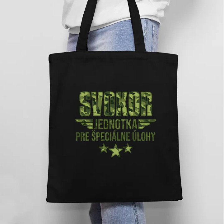 Svokor - jednotka pre špeciálne úlohy - taška s potlačou